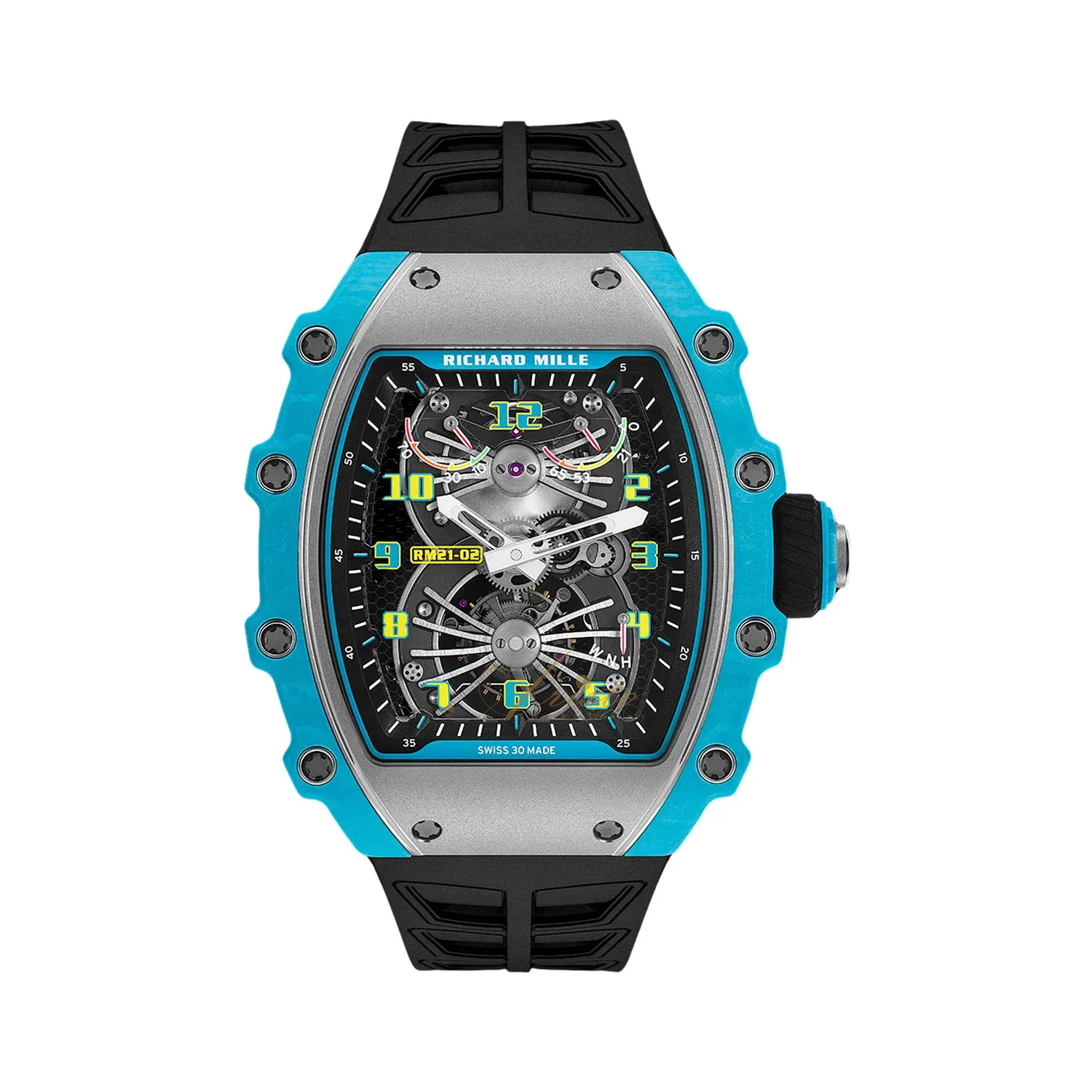 RICHARD MILLE | RM21-02 RM21-02 Blue Caribbean Quartz TPT - Aristo